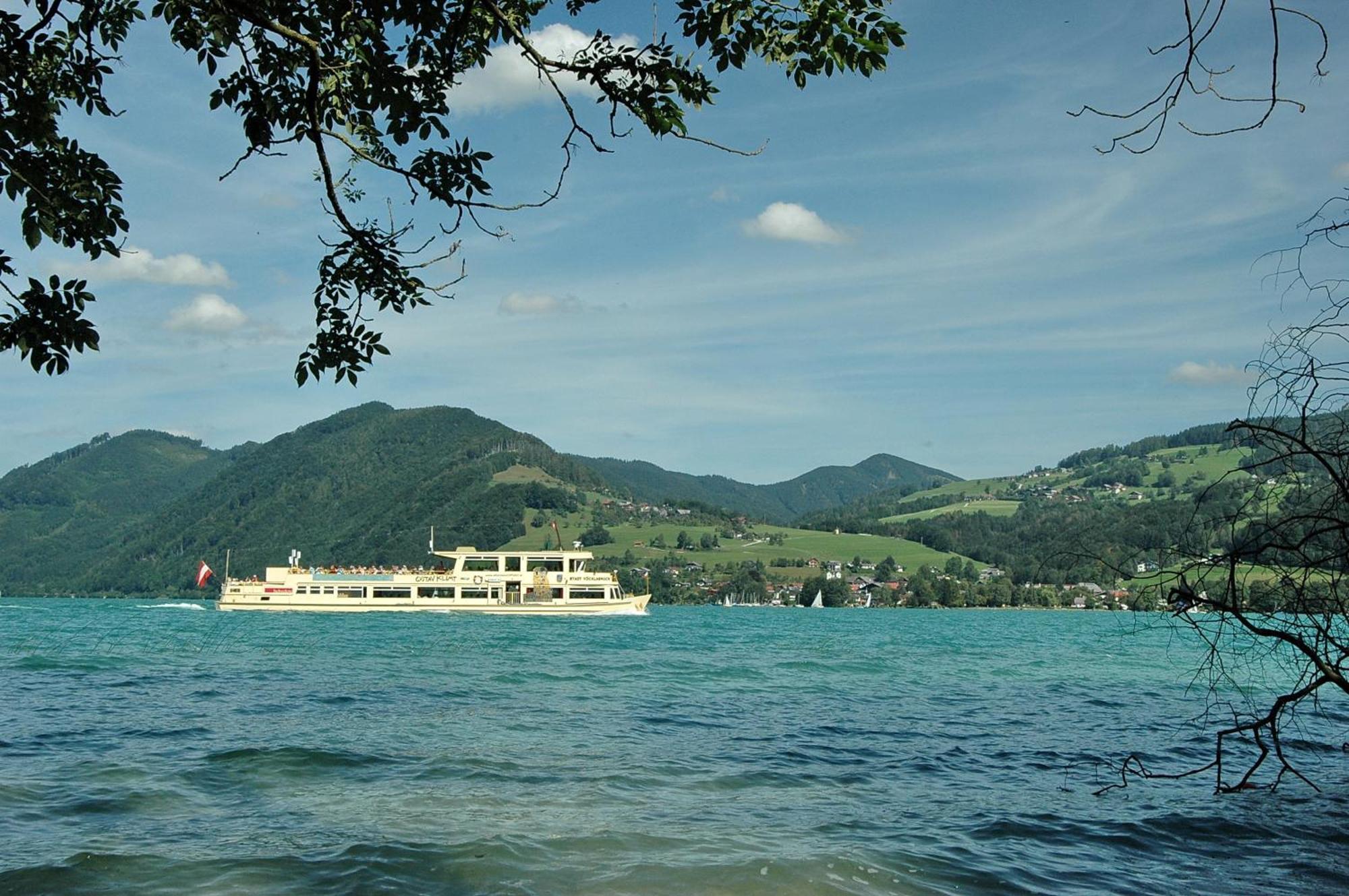 Ferienhof Margarethengut Unterach am Attersee Exteriör bild