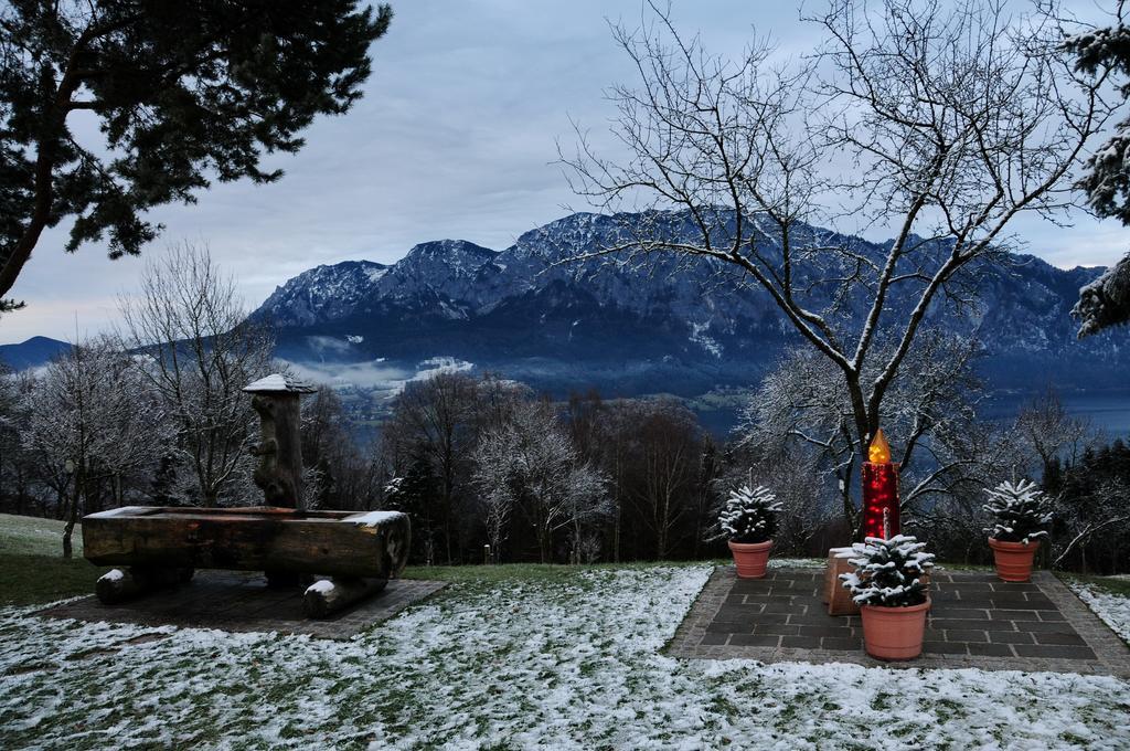Ferienhof Margarethengut Unterach am Attersee Exteriör bild