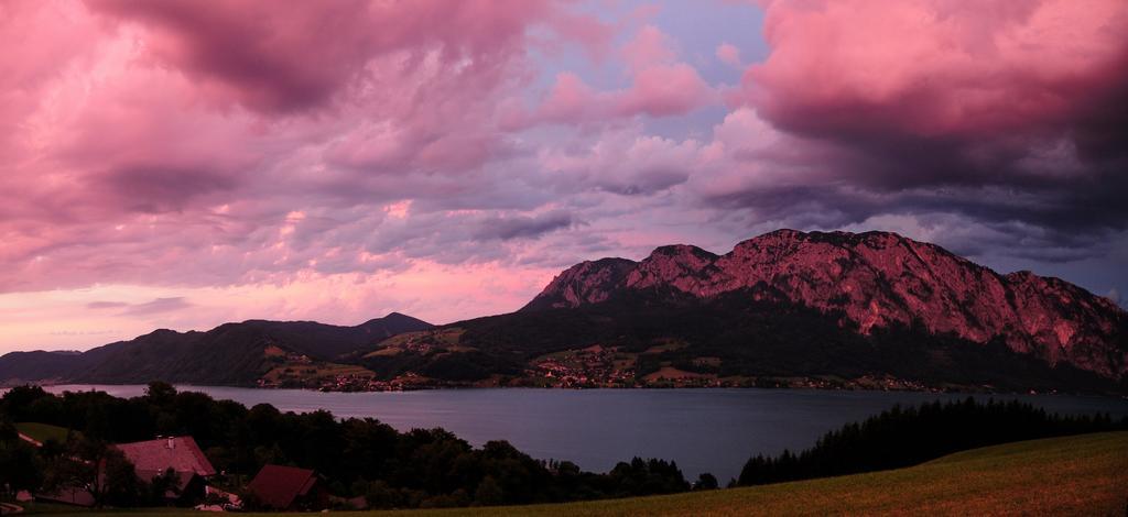Ferienhof Margarethengut Unterach am Attersee Exteriör bild