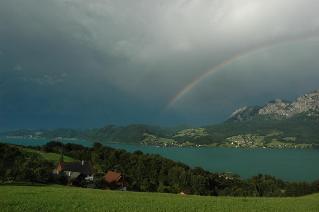 Ferienhof Margarethengut Unterach am Attersee Exteriör bild