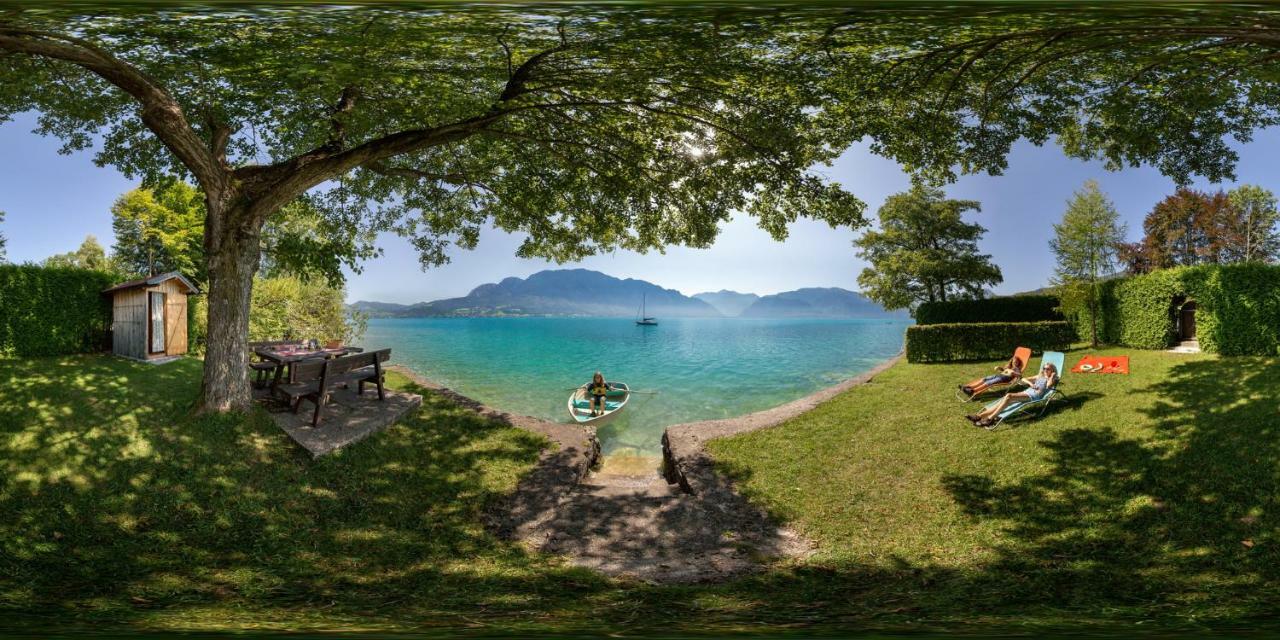 Ferienhof Margarethengut Unterach am Attersee Exteriör bild