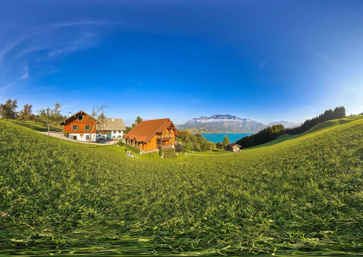 Ferienhof Margarethengut Unterach am Attersee Exteriör bild
